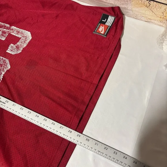 Oklahoma Sooners Football Jersey Vintage 90’s Nike Mens L Rare USA #33 - Picture 11 of 11